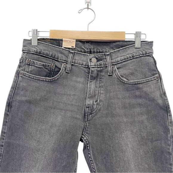 NWT Levi’s 514 Jean Shorts Men’s Size 30 Gray Cutoff Denim Stretch Jorts NEW - Picture 3 of 11